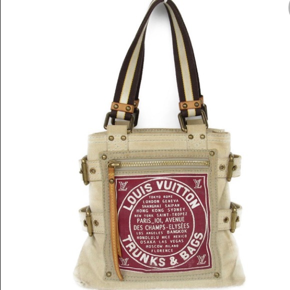 louis vuitton toile globe shopper cabas